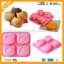 New Arrival silicone cake mold Hello Kitty